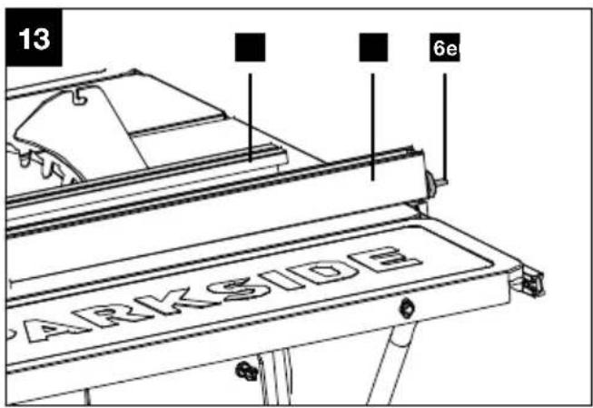 PARKSIDE PTKS 2200 A1 - TISCHKREISSÄGE - 13