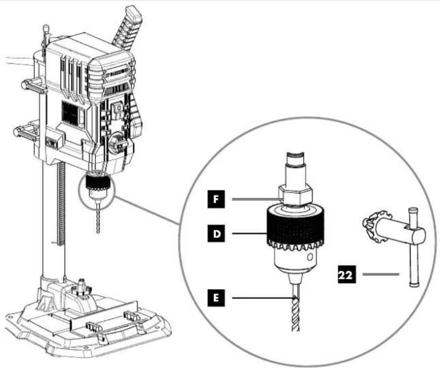 PARKSIDE PTBM 710 B2 - PERCEUSE À COLONNE - 3