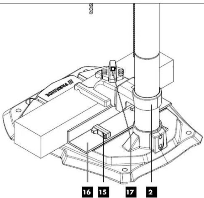 PARKSIDE PTBM 710 B2 - PERCEUSE À COLONNE - 7