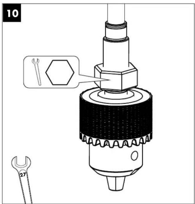 PARKSIDE PTBM 710 B2 - PERCEUSE À COLONNE - 10