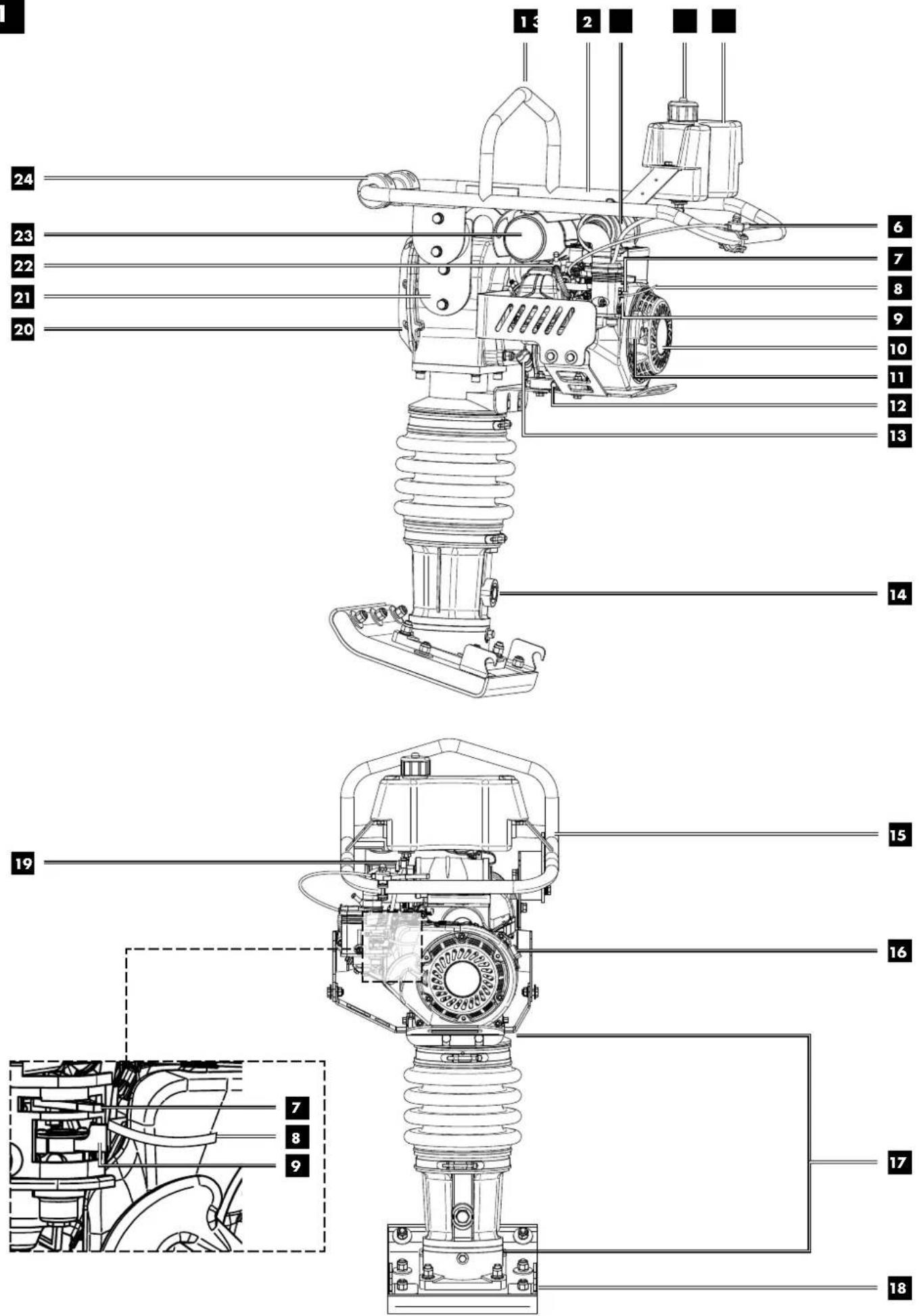 PARKSIDE PVS 4780 A1 - VIBRATIONSSTAMPFER - 1
