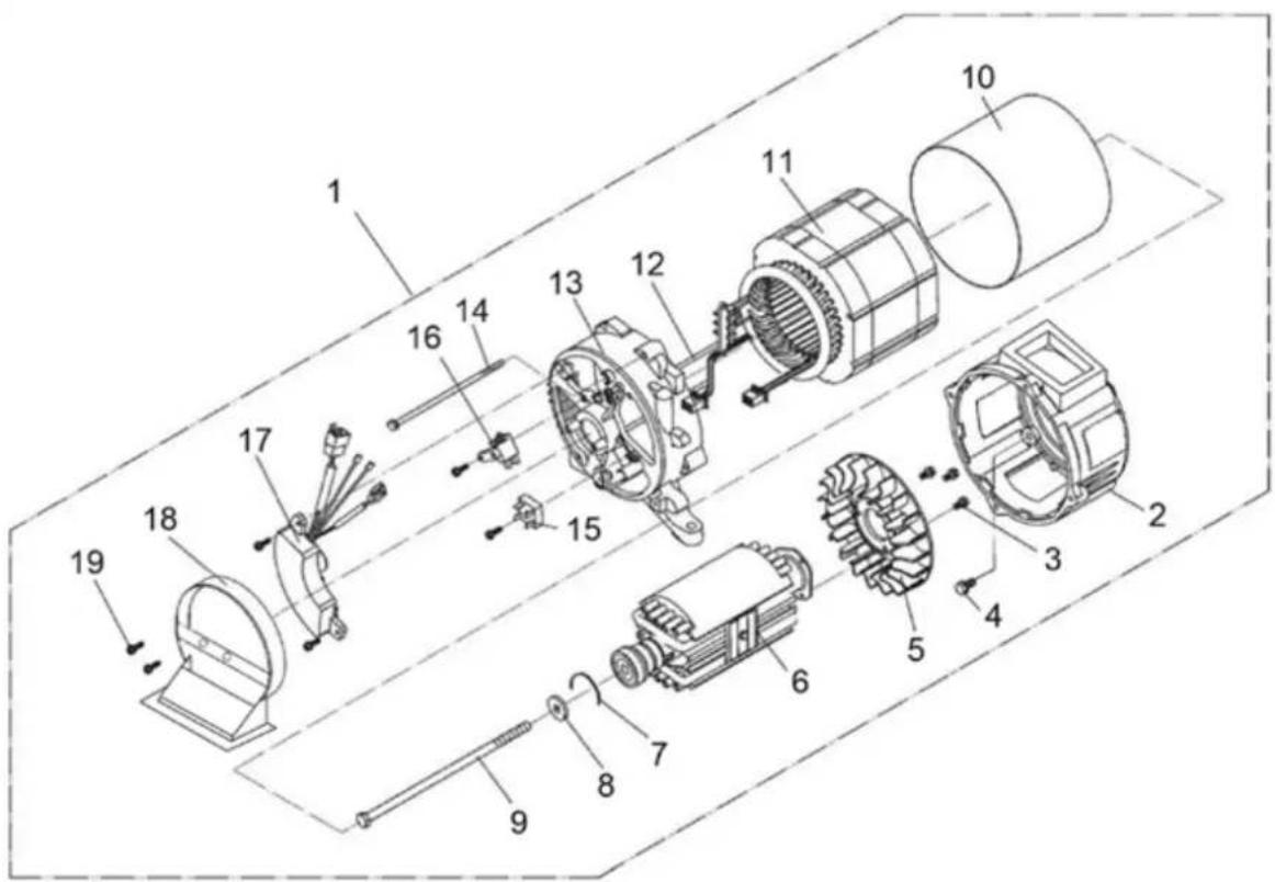 PARKSIDE PDSE 5000 A1 - Attention! Electrocution! - 3