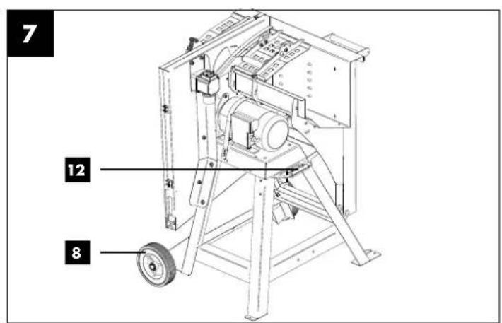 PARKSIDE PWKS 700 A1 - SKLÁPĚCÍ KOTOUČOVÁ PILA - 6