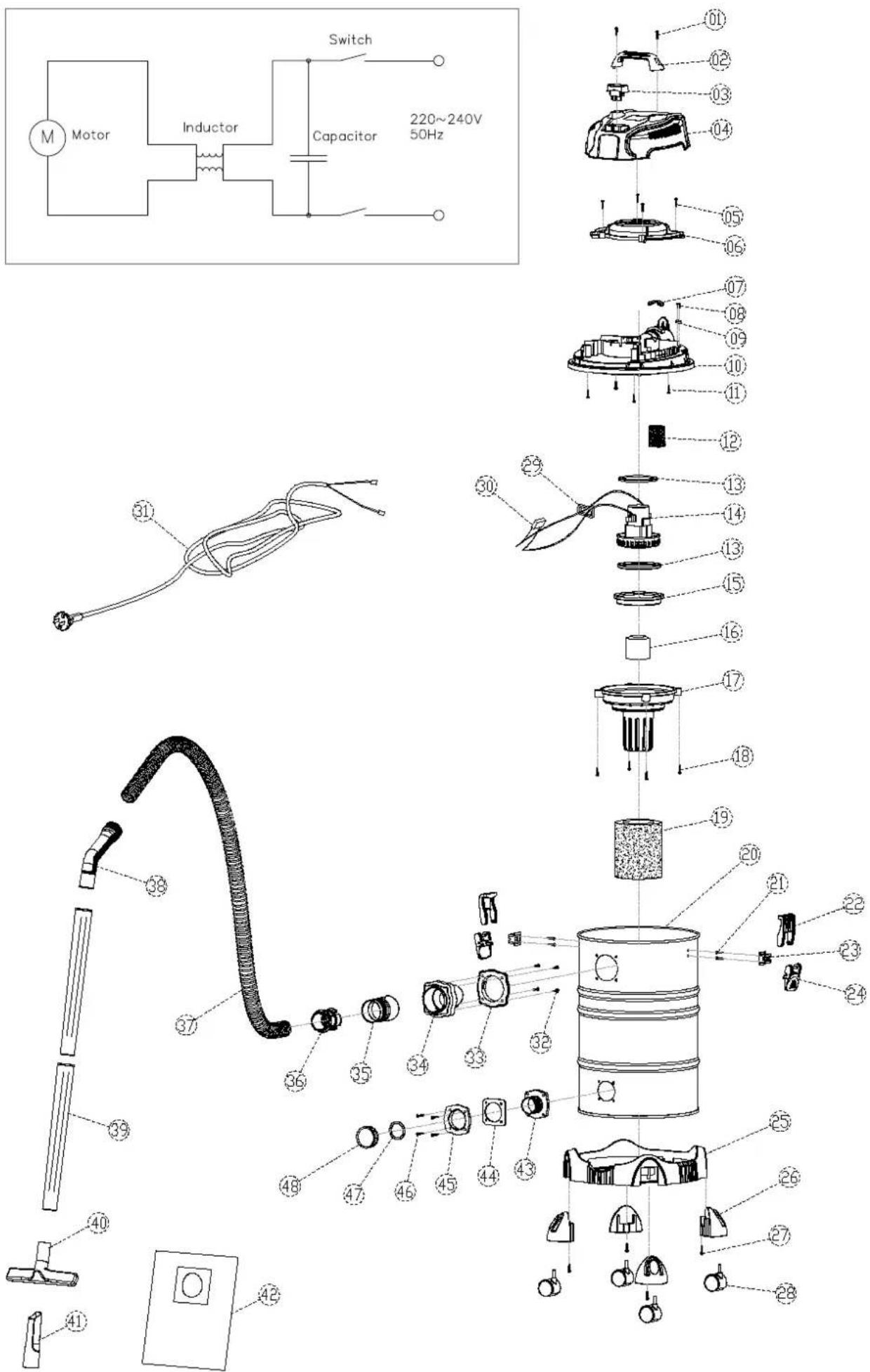 SCHEPPACH ASP30-O - Risoluzione dei guasti - 1