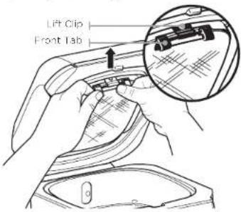 NINJA EG351EU - Removing the splatter guard - 1