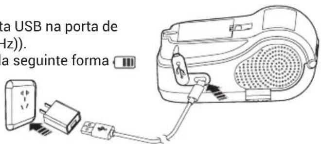 Approx appPOS80PORTABLE - Carregamento da bateria - 1