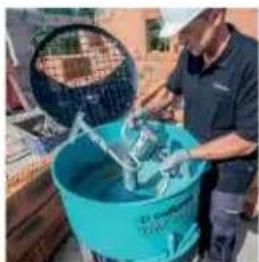 Collomix TMX 1000 - Removing the mixing tool - 4