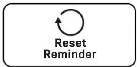 ECM Estetika - Reset Reminder (Rappel de réinitialisation) - 2