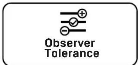 ECM Estetika - Observer Tolerance – Réglage de la déviation - 3