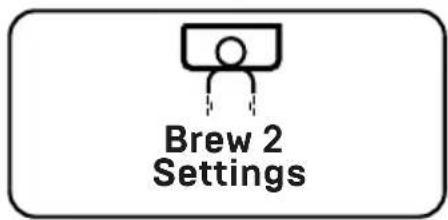 ECM Estetika - Brew Settings – Réglage via le menu - 2