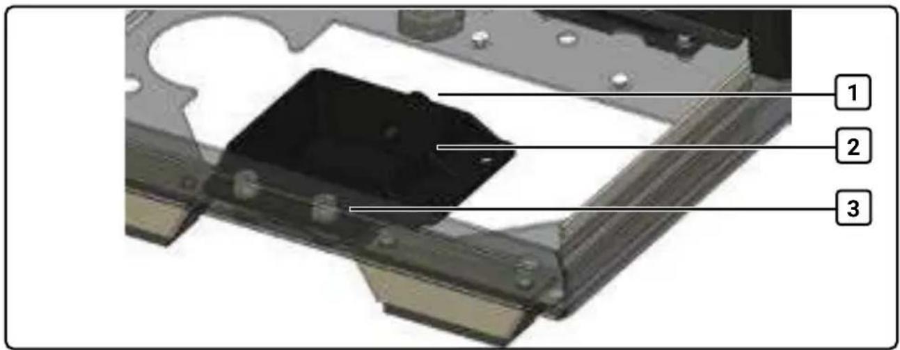 ECM Estetika - Installing the drain pan - 1