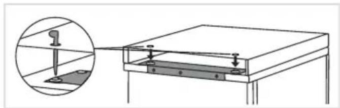 ASKO HS60W - Ištraukiamos lentynos montavimas prie prietaiso - 4
