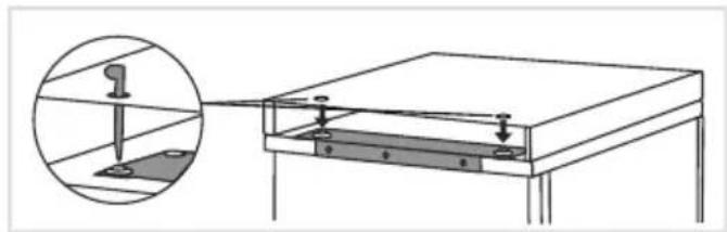 ASKO HS60W - Montera en Hidden Helper på produkten - 3