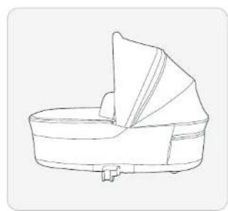 Silver Cross Nia Carrycot - 1