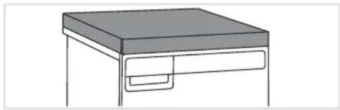 ASKO HS60G - Ulosvedettävän aputason asentaminen (Hidden Helper) - 1