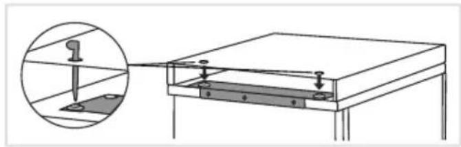 ASKO HS60G - Instalar um Ajudante Oculto no aparelho - 4