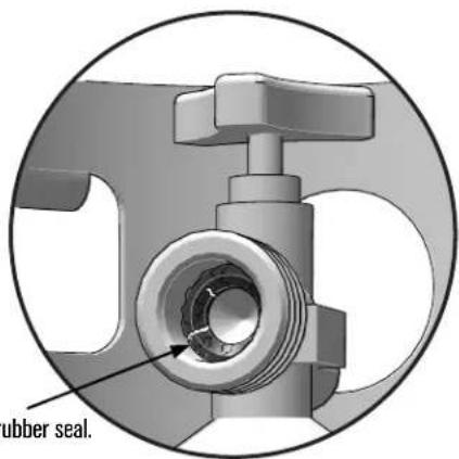 Char-Broil Performance 463341021 - LP GAS CYLINDER RUBBER SEAL INSPECTION. - 2