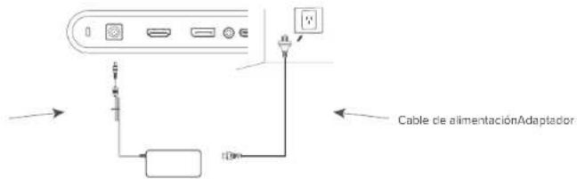 Alogic Aspekt Touch 32A4KPDTSLV - Conexión del cable de alimentación - 1