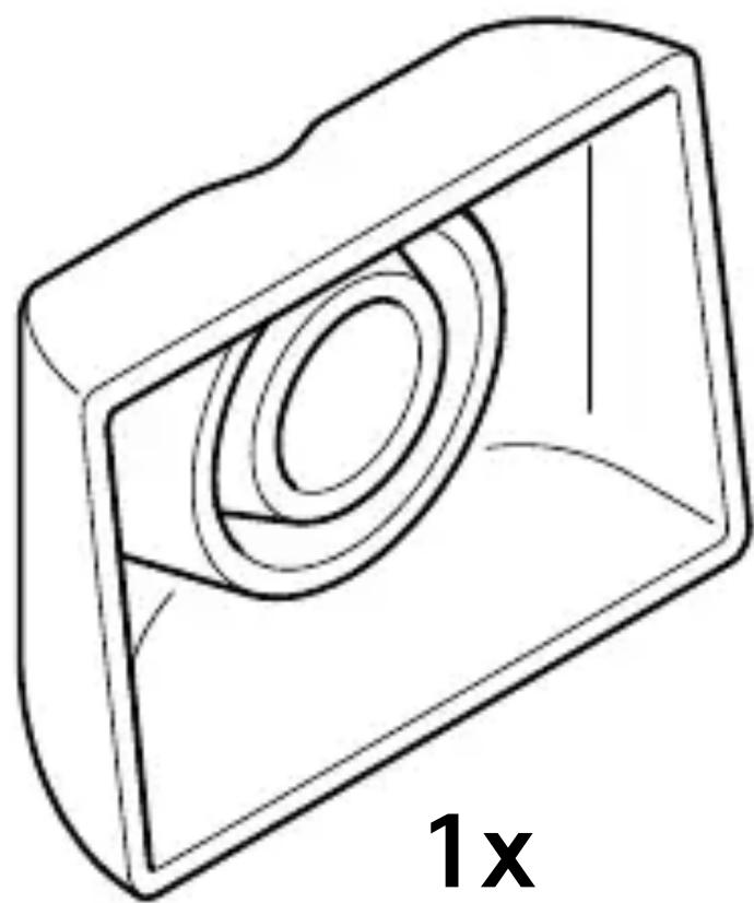 AXIS TF1801-R - AXIS TF1801-R Lens Hood - 1
