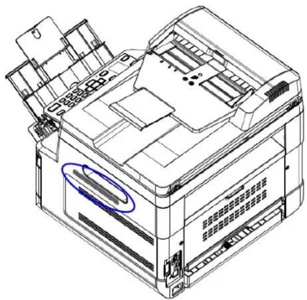 AVISION AM3321w - Enlever le Mylar: - 1