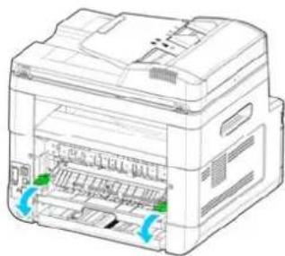AVISION AM3321w - Locations of the Jammed Paper (Endroits susceptibles de bourrage de papier) - 5