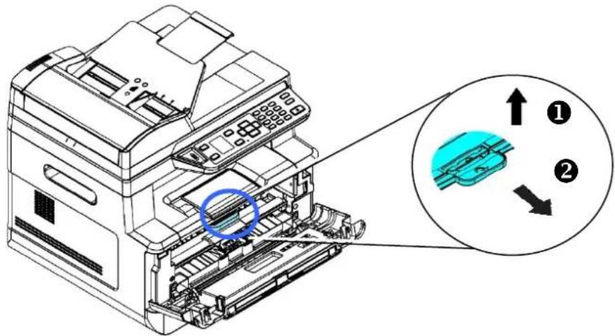 AVISION AM3321w - Retrait de l'ensemble tambour et cartouche de toner - 2