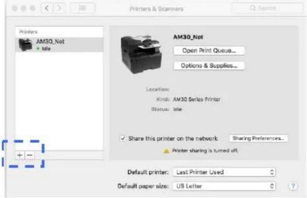 AVISION AM3321w - Ajout d'une nouvelle imprimante - 3