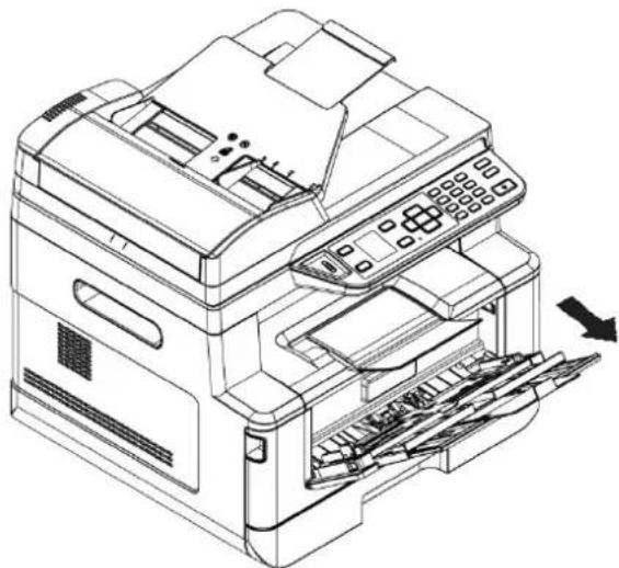 AVISION AM3321w - Chargement du bac manuel - 2