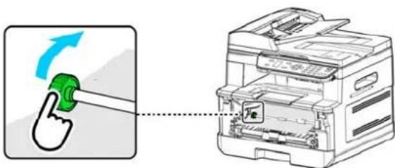 AVISION AM3321w - Locations of the Jammed Paper (Endroits susceptibles de bourrage de papier) - 8