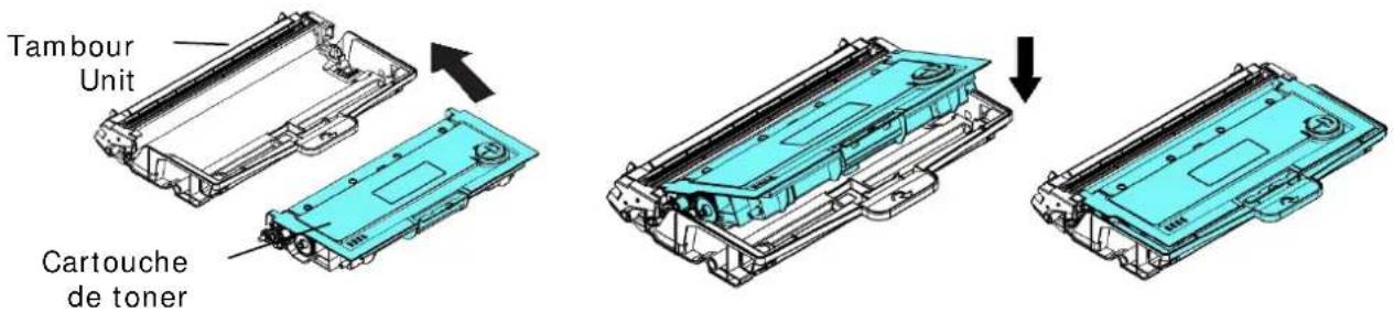 AVISION AM3321w - Installation de la cartouche de toner - 3