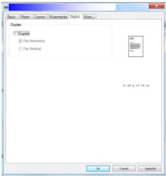 AVISION AM3321w - L'onglet Recto-verso - 1