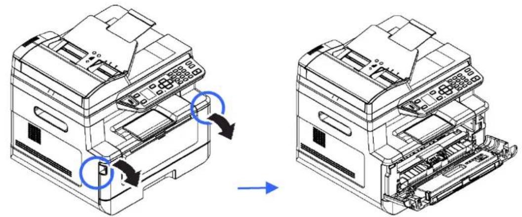 AVISION AM3321w - Installation de la cartouche de toner - 3