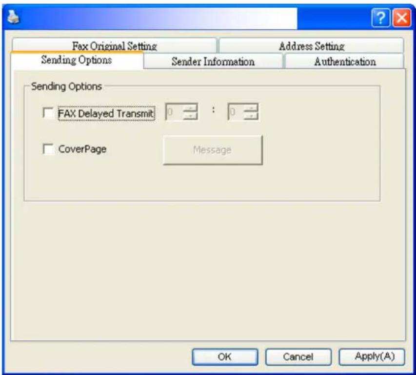 AVISION AM3321w - FAX Delay Transmit (Envoi de fax différé) : - 1