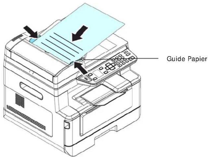 AVISION AM3321w - Placement des documents dans le CAD - 2