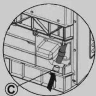 HOOVER HR EH9N2TBE-S - Fitting the drain hose - 4