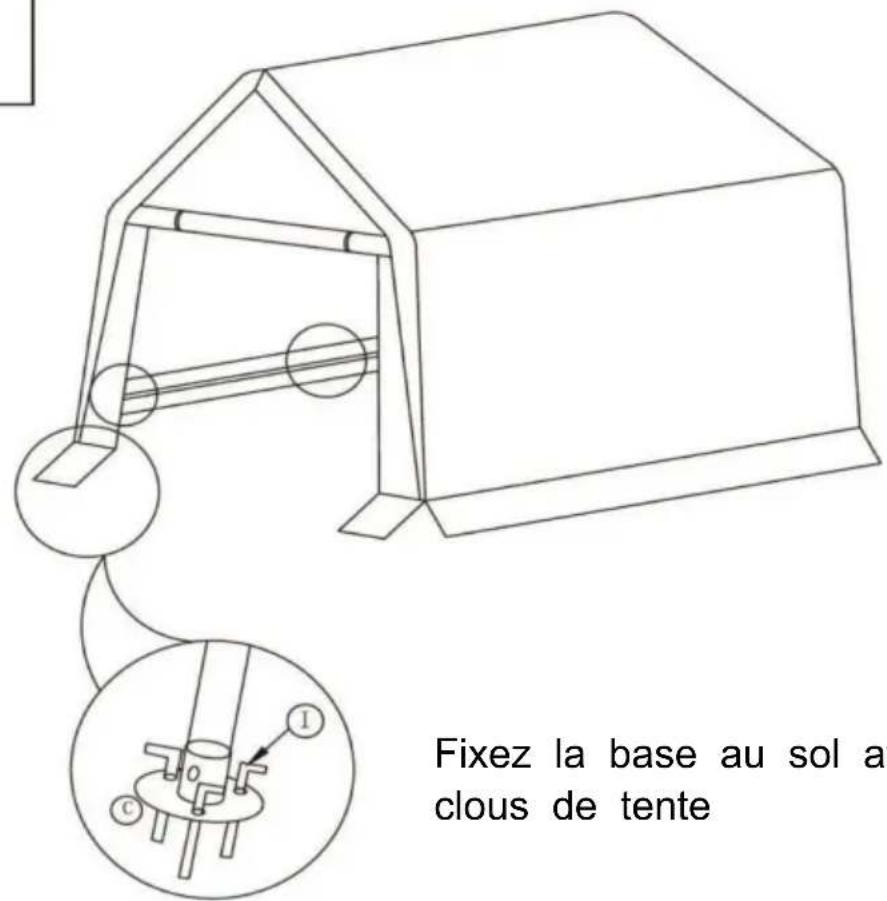 Vevor SXYCWPD8*8 - ASSEMBLÉE - 6