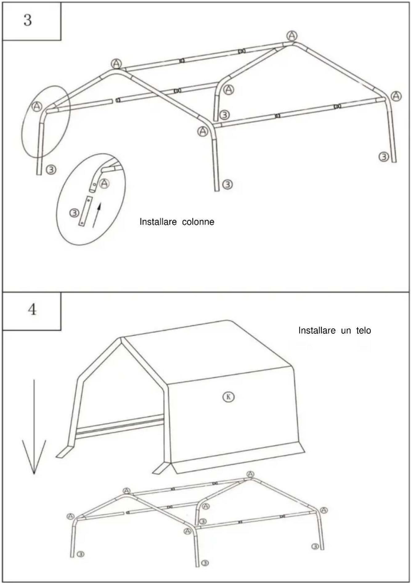 Vevor SXYCWPD8*8 - ASSEMBLAGGIO - 2