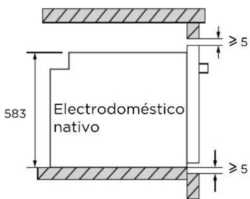 TEKA HCB 6170 SS - Diagrama del armario (Armario de suelo) - 2