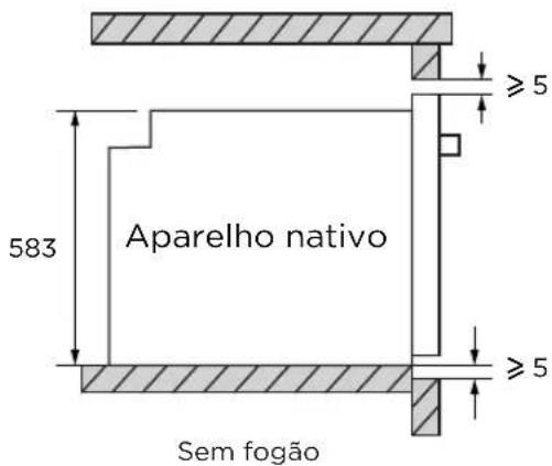 TEKA HCB 6170 SS - Diagrama do Armário (Armário Inferior) - 2