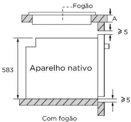 TEKA HCB 6170 SS - Diagrama do Armário (Armário Inferior) - 3