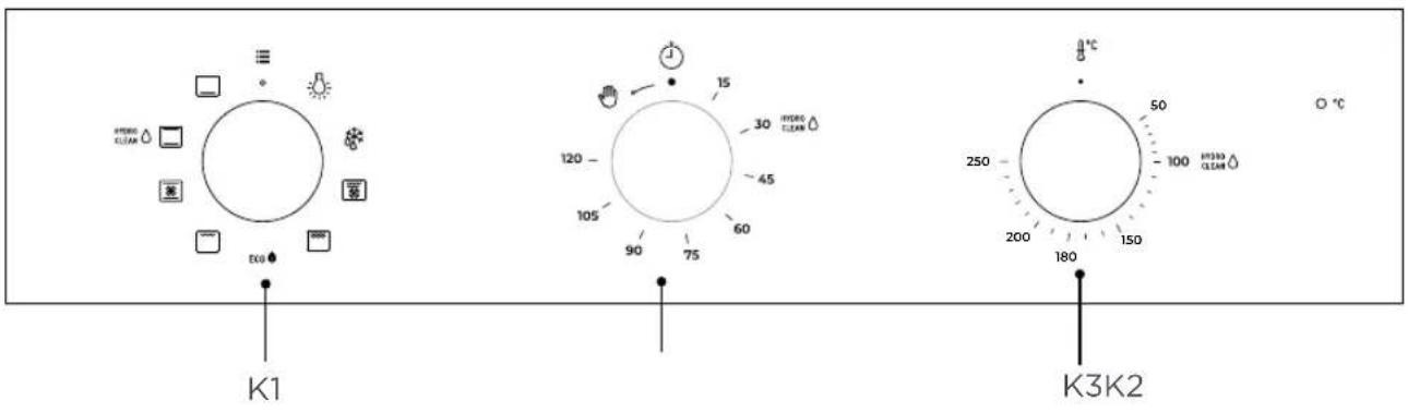TEKA HCB 6170 SS - Panel de control - 1
