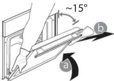 WHIRLPOOL WOI4S8PM1SBF - REMOVING AND REFITTING THE DOOR - 2