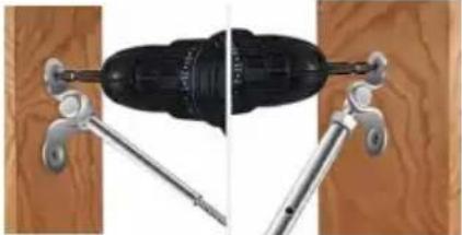 Vevor YXHF-1054+2021-1/8"-20 - Installationsindikation och tillämplig stolpe - 4