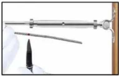 Vevor YXHF-1054+2021-1/8"-20 - Installationsindikation och tillämplig stolpe - 6