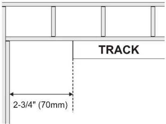Vevor YMXT-XC39-5 - Snap a chalk line on floor even with side jambs. Measure up from finished floor Door Height +3 / 4 or from sub-floor to Door Height +1 - 1 / 2 - 3