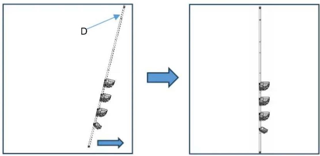 Vevor WK320016-1 - Height adjustment instructions - 2