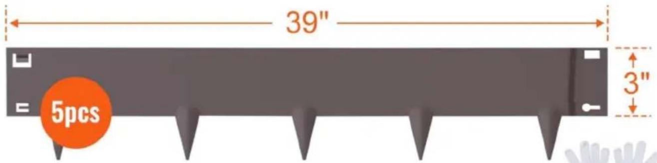Vevor ZY-39X3-5Brown - PRODUCT SPECIFICATIONS - 1