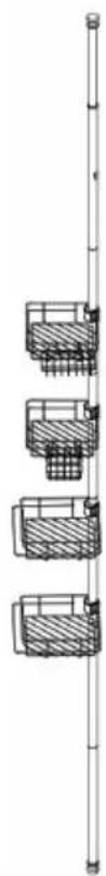 Vevor WK320018-2 - SHOWER CORNER CADDY TENSION POLE - 1