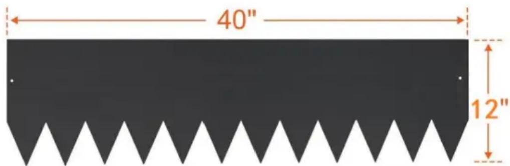 Vevor ZY-40X8-4 - SPECIFICHE DEL PRODOTTO - 6
