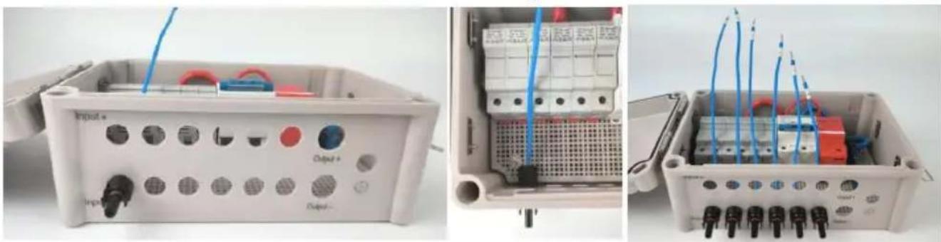 Vevor SP-HL-P202010-10A - Wiring Input- MC4 male connector with cable - 1